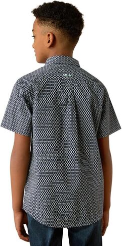 ARIAT Boys' Clark Classic Fit Shirt in Kuwait