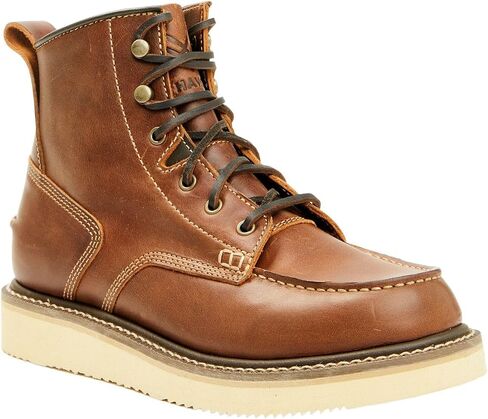 Hawx Men's Men'S 6" Lace-Up Moc Work Boot Soft Toe - Bhx00r0w402 in Kuwait