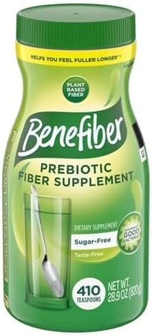 Prebiotic Fiber Supplement Powder for Digestive Health Benefiber Sugar-Free,Taste-Free, 28.9 Ounce in Kuwait
