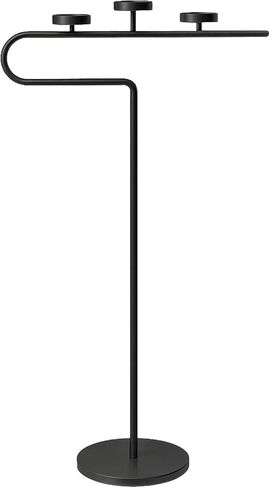 Smtyle Modern Gold Tall Candelabra Floor Candle Stand, Sculptural U-Shaped Candle Holders for Wedding Party Holiday Anniversary Ceremony Home Decor in Saudi Arabia