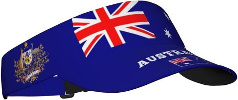 Flags Sport Sun Visor Hats Adjustable Empty Hat Patriotic Ball Caps for Beach Tennis Golf Hiking in Kuwait