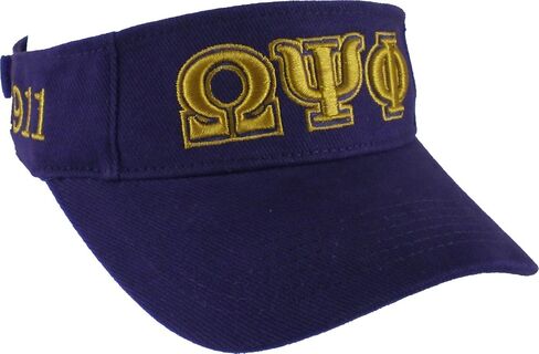 Buffalo Dallas Omega Psi/Ψ Phi Visor [Purple - Adjustable] - ID#3399 in Saudi Arabia