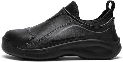 Men's Steel-Toe Shoes, Anti-Smashing, Anti-Puncture, Lightweight Safety Shoes, Anti-Slip Work Shoes, Suitable for Industrial Construction, Warehouse Work, Safety Boots, Chef Shoes 603 in Kuwait