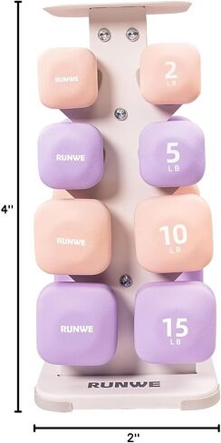 Personalized 8LB Dumbbell Set of 2, 2025 Latest Cast Iron Frosted Hand Weight, 2 In 1 Square Dumbbells and Push Up Bar, Elevate Your Home Gym Aesthetic (Sold in One Pair Not All Sets) in Saudi Arabia