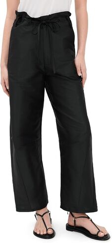 Chan Luu Women's Techno Taffeta Barrel Pants in Saudi Arabia