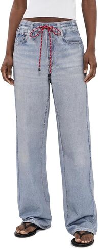 rag & bone Women's Rb Miramar Terry Drawcord Wide Pants in Kuwait