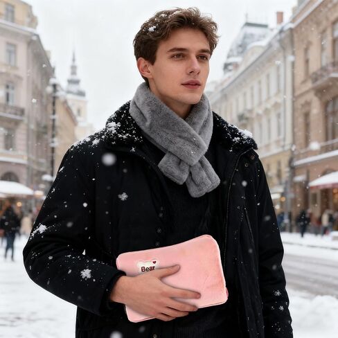 Electric Hot Water Bag,Rechargeable Warmer Bag,Leak-Proof Heating Pad,Provides Soothing Heat for Winter in Saudi Arabia