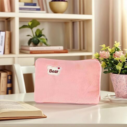 Electric Hot Water Bag,Rechargeable Warmer Bag,Leak-Proof Heating Pad,Provides Soothing Heat for Winter in Saudi Arabia