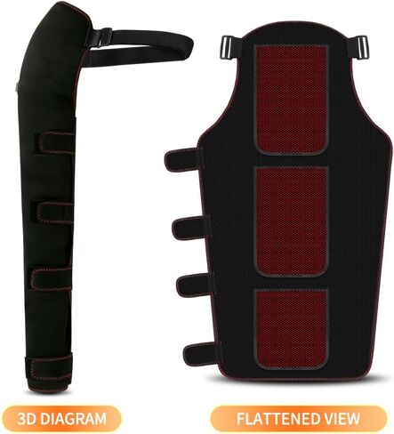 Shoulder Arm Hand Heating Pad for Pain Relief, Ultra Long Heated Wrist Wrap Heated Elbow Brace Hand Warmer for Tendonitis, Arthritis, Sports Injury Recovery, 3 Temperature Settings & Timer in Saudi Arabia