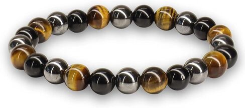 Crystal Vibe - Healing Crystal Bracelet for Women & Men | Natural Gemstone Bead Bracelet | Adjustable Handmade Energy Stone Bracelet | Bracelet for Meditation, Yoga & Daily Wear | Multiple Types in Saudi Arabia