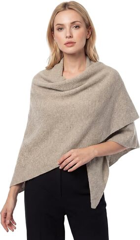 RUI VTRON Shawl Wraps for Women Pashmina Triangle Cape Knit Sweater Scarf Fall Winter Fashion Accessory in Kuwait