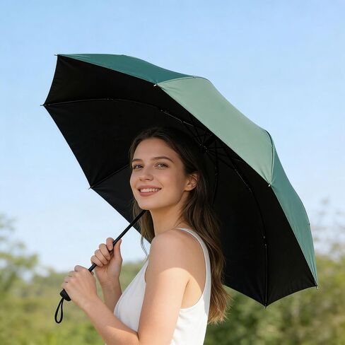 3 Pack Windproof Travel Umbrella - Folding Umbrellas for Rain, Compact Folding Umbrella with UV Protection,Folding Small Sun Umbrella for Car, Walking. in Kuwait