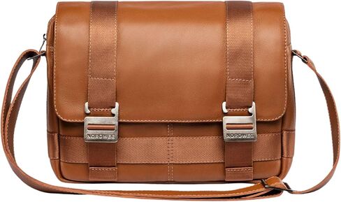 Nordweg Dolomites Messenger Bag NW105 – Premium Leather Briefcase with 13" Laptop Sleeve & Compartments for Work & Study in Saudi Arabia
