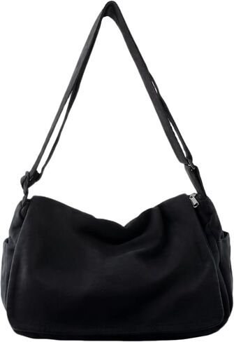 Messenger Bag Satchel Bags for Men Women Canvas Crossbody Shoulder Side Sling Bag in Saudi Arabia