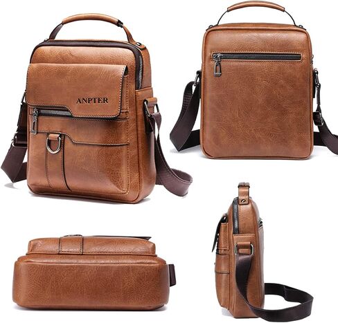 ANPTER Messenger Bag Crossbody Sling Bag Over the Shoulder Purse Side Crossover Handbag for Men in Saudi Arabia