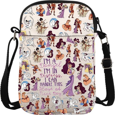 ZJXHPO Muses Fans Cross Body Bag Muses Fans Gift Muses Messenger Bag Megara Shoulder Bag (Damsel CB) in Kuwait