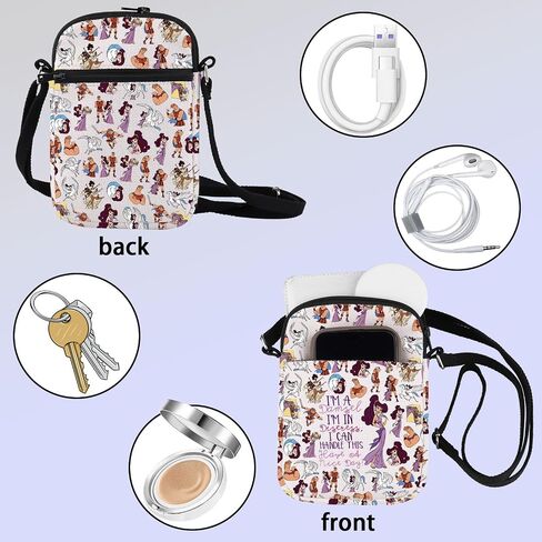 ZJXHPO Muses Fans Cross Body Bag Muses Fans Gift Muses Messenger Bag Megara Shoulder Bag (Damsel CB) in Kuwait