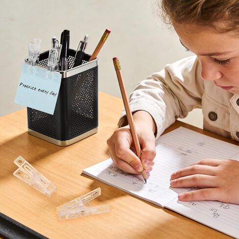 600Pcs Plastic Alligator Clips U Shape Clear Durable Plastic Alligator Clips for Hold Garments in Place in Saudi Arabia