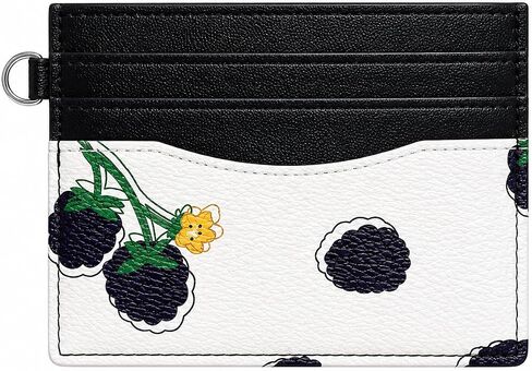 Sunwel Fashion Slim Credit Card Case for Women with Cute Fruit Prints & ID Window (CHERRY) in Kuwait