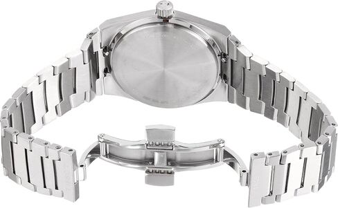 ساعة تيسوت للجنسين Tissot PRX 35 ملم 316L هيكل من الستانلس ستيل كوارتز، رمادي، ستانلس ستيل، 11 (T1372101104100) in Kuwait