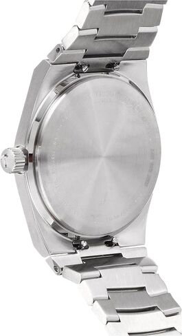 ساعة تيسوت للجنسين Tissot PRX 35 ملم 316L هيكل من الستانلس ستيل كوارتز، رمادي، ستانلس ستيل، 11 (T1372101104100) in Kuwait