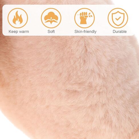 Operitacx Winter Ear Protective Warmer Earmuffs for Boys Plush Cute Cartoon Ear Covers for Cold Weather Outdoor Use Random Color in Saudi Arabia