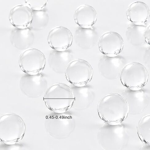 160,000 Pieces Clear Vase Filler Beads,Christmas Decoration, Wedding Centerpiece, Floating Candles, Floral Decoration in Kuwait