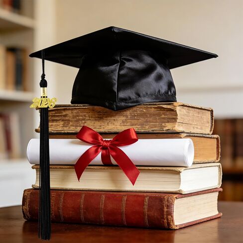 10 Pcs Graduation Tassels 2026, Black Tassels for Graduation Cap, Class of 2026 Grad Memorial Tassel for Graduations Cap Decorations Crafts College School Graduates Ceremonies Party Favors Accessories in Saudi Arabia