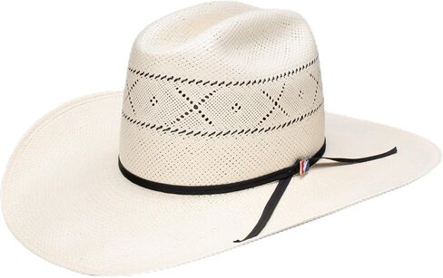 RESISTOL 20X Rusty Wright Western Men's Straw Cowboy Hat in Kuwait