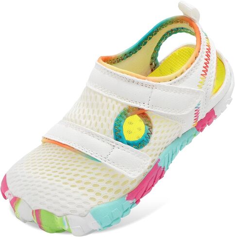Besroad Kids Sandals Boys Girls Wide Sandals Barefoot Water Sandal Shoes Lightweight Summer Beach Shoes Non-slip Swim Hiking in Saudi Arabia