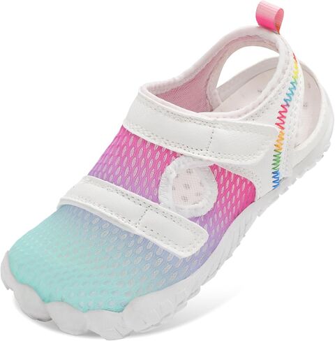 Besroad Kids Sandals Boys Girls Wide Sandals Barefoot Water Sandal Shoes Lightweight Summer Beach Shoes Non-slip Swim Hiking in Saudi Arabia