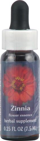 Flower Essence Services Zinnia Herbal Supplement, 0.25 Fluid Ounce in Kuwait