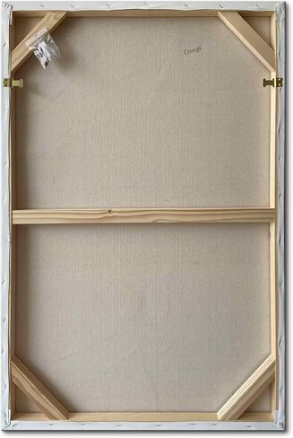 Creespi White Textured Wall Art - Hand Painted Minimalist 3D Art Painting 24x36 inches,Modern Abstract Oil Painting On Canvas for Home Wall Decor in Saudi Arabia