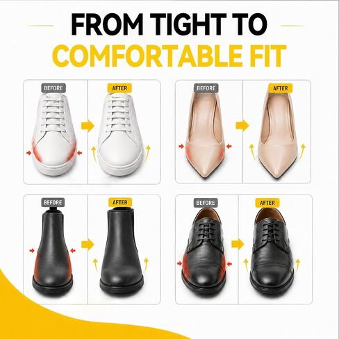 Shoe Stretch Spray, Professional Boot Stretcher Spray Relieve Tight Fitting Shoes and Boots, Leather Softener for Tight Shoe, Boots, Heels, Canvas and Sneakers for Women and Men (6 FL OZ) in Saudi Arabia