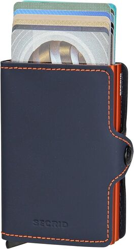 Twinwallet Matte Nightblue & Orange in Saudi Arabia