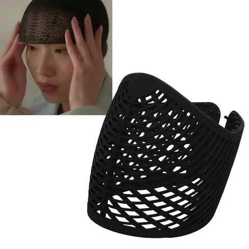 Ymiko Nylon Hijab Hold Headband Elastic Under Scarf Cap Slip Free Grip Concealed Seamless Design Quick Drying with Breathable Fabric for Women Work Sports Yoga (Black) in Kuwait