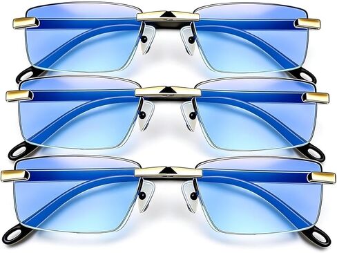 2026 Upgrade Clarity Blue Glasses Self Adjusting for Women/Men in Saudi Arabia