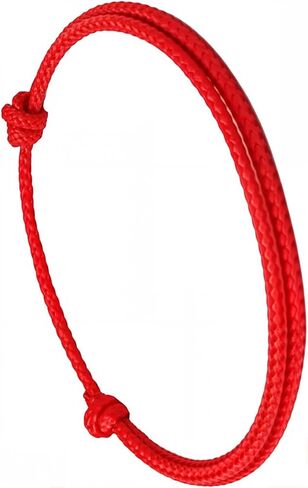 SRLLBBY Good Luck Red Strings Kabbalah Protection Cord Red String of Fate Adjustable Lucky bracelet for Women Men in Saudi Arabia
