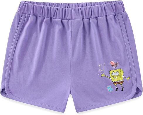 SPONGEBOB SQUAREPANTS Girls Short Sleeve T-Shirt and Short Set for Big Kids in Kuwait