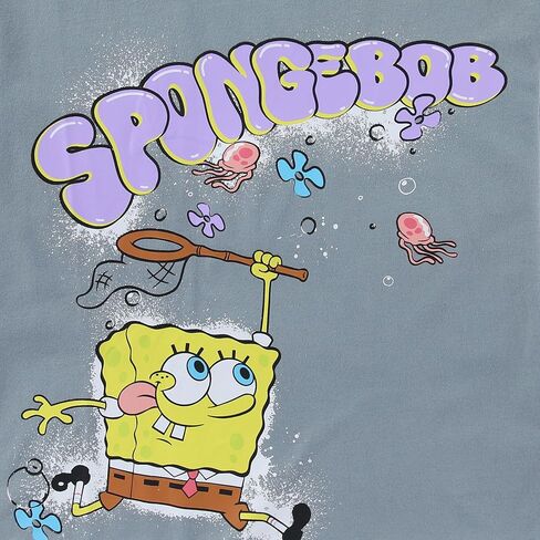 SPONGEBOB SQUAREPANTS Girls Short Sleeve T-Shirt and Short Set for Big Kids in Kuwait