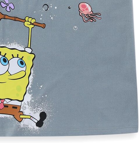 SPONGEBOB SQUAREPANTS Girls Short Sleeve T-Shirt and Short Set for Big Kids in Kuwait