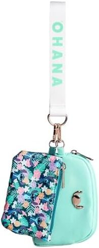 Bioworld Lilo & Stitch Tropical Character Print 2-Piece Women's Coin Purse & Wristlet in Kuwait