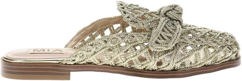 MIA Womens Layce Metallic Mules Flats Casual in Kuwait