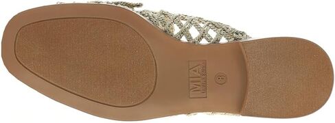 MIA Womens Layce Metallic Mules Flats Casual in Kuwait