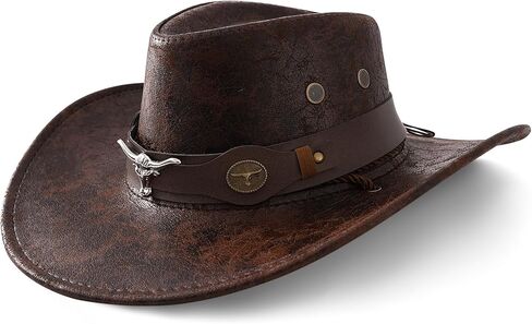 Cowboy Hat Western for Women Men Cowgirl Black Brown Cow Girl Cow Boy Female Traditional Wide Brim Large in Saudi Arabia