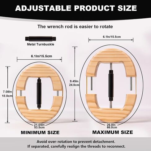 SPVIOQI Hat Stretcher, Oval Hat Stretchers for Fitted Hats, Stretched Size 6 3/4 to 8 1/4, Fitted Hats Stretcher for Men, Extender Widener for Fedora Cowboy Baseball Caps -Black in Saudi Arabia
