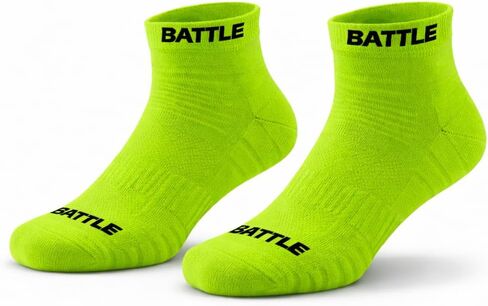 جوارب Battle AstroCrew 1/4 Crew مكونة من 3 قطع، بطانة مخصصة، تهوية شبكية، قفل AirFit، رياضي للجنسين in Kuwait