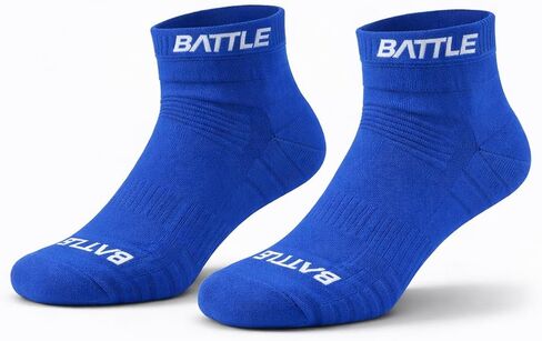 جوارب Battle AstroCrew 1/4 Crew مكونة من 3 قطع، بطانة مخصصة، تهوية شبكية، قفل AirFit، رياضي للجنسين in Kuwait