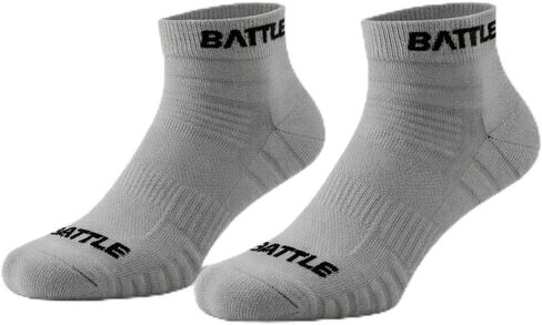 جوارب Battle AstroCrew 1/4 Crew مكونة من 3 قطع، بطانة مخصصة، تهوية شبكية، قفل AirFit، رياضي للجنسين in Kuwait