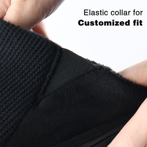 Cozy Men's Open Toe House Slippers Memory Foam,Comfy Slip On Indoor Slipper for Men Breathable, Non-Slip Soft Bedroom Home in Kuwait